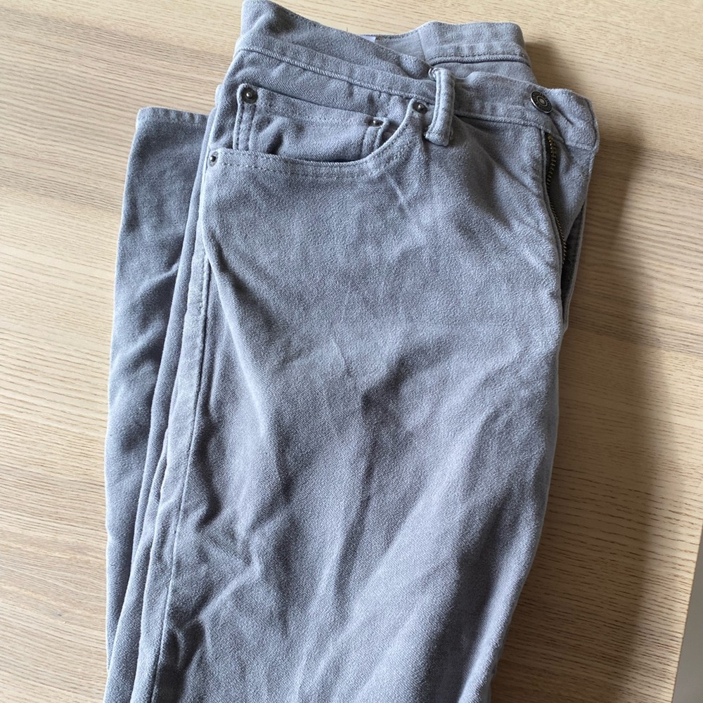 Levi’s 511 31x32 Grey Moleskin pants